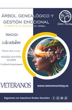 CURSO – ÁRBOL GENEALÓGICO Y GESTIÓN EMOCIONAL (  VETERANOS DICIEMBRE)  – PAGO MES ENERO