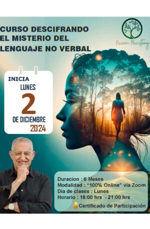 CURSO – DESCRIFRANDO EL LENGUAJE NO VERBAL ( 2 DICIEMBRE – VETERANOS ) PAGO MES