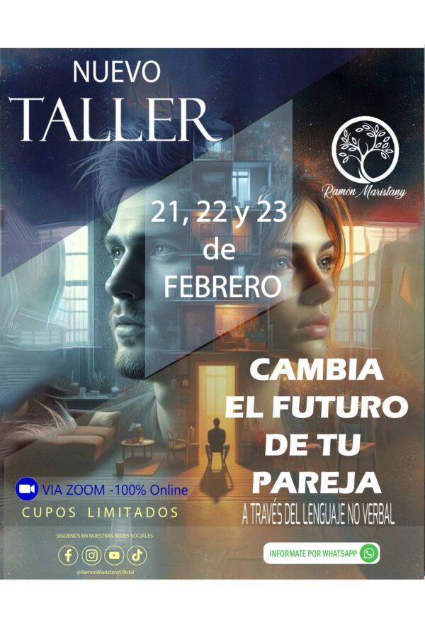 TALLER CAMBIA EL FUTURO DE TU PAREJA - A TRAVÉS DEL LENGUAJE NO VERBAL