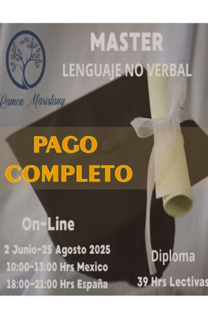 MASTER EN LENGUAJE NO VERBAL